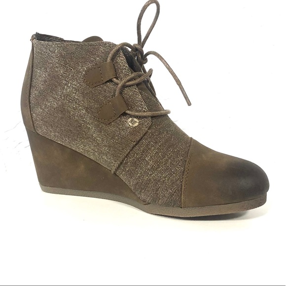 Pierre Dumas Brown Faux Leather Lace-up Boots - Picture 2 of 4